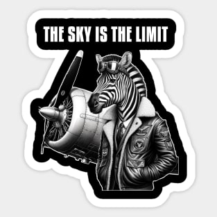 The Sky Is The Limit Sticker